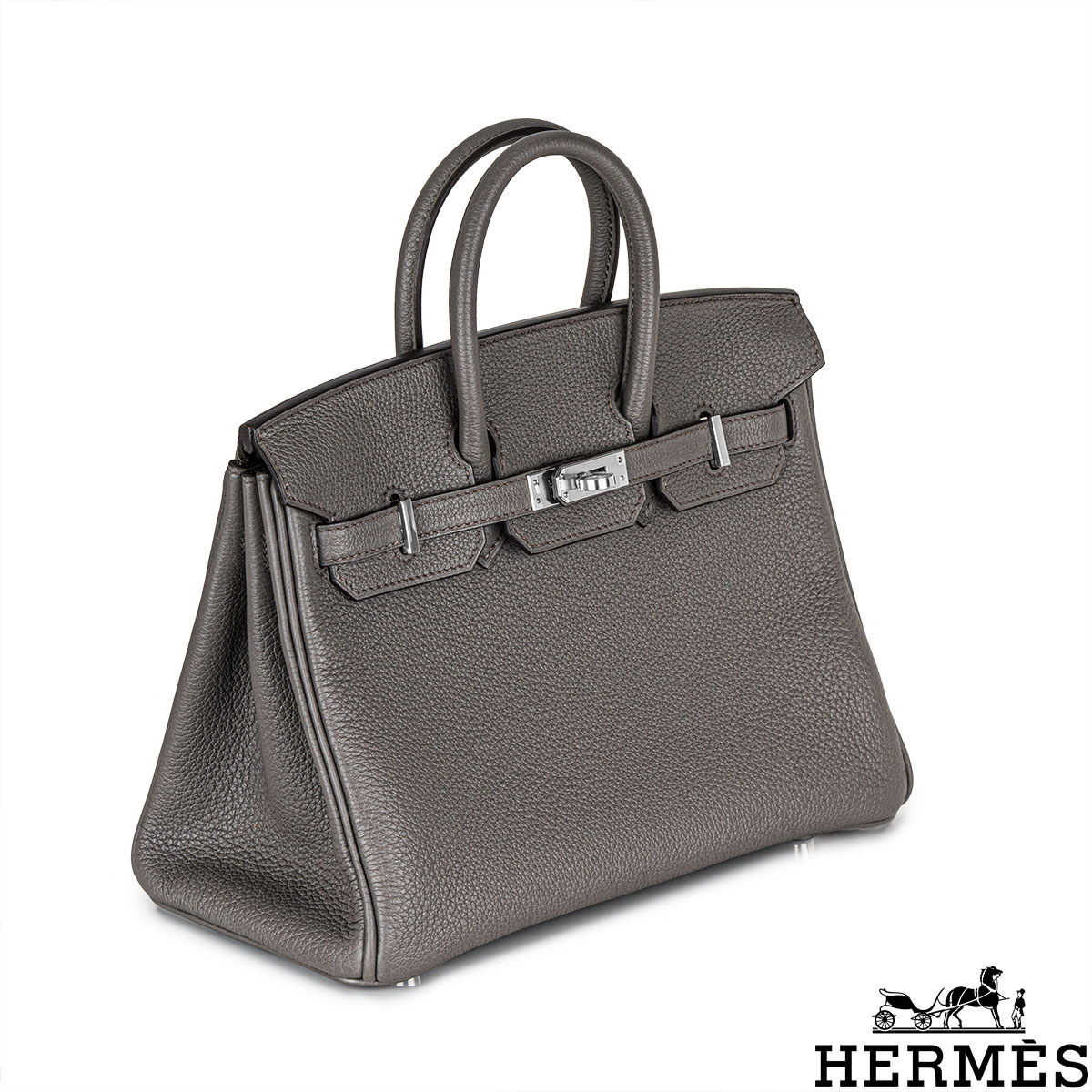 Birkin 25 Togo Gris Etain – Kluxq